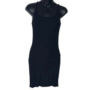 Skims women’s medium modal blend stretch ribbed tank dress casual